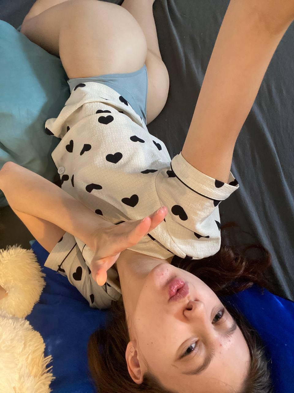 A cozy shot with Your princess — straight from Fresno